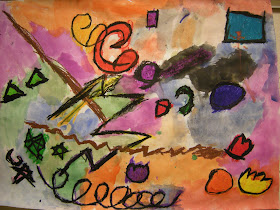 WHAT'S HAPPENING IN THE ART ROOM??: 1st Grade Kandinsky
