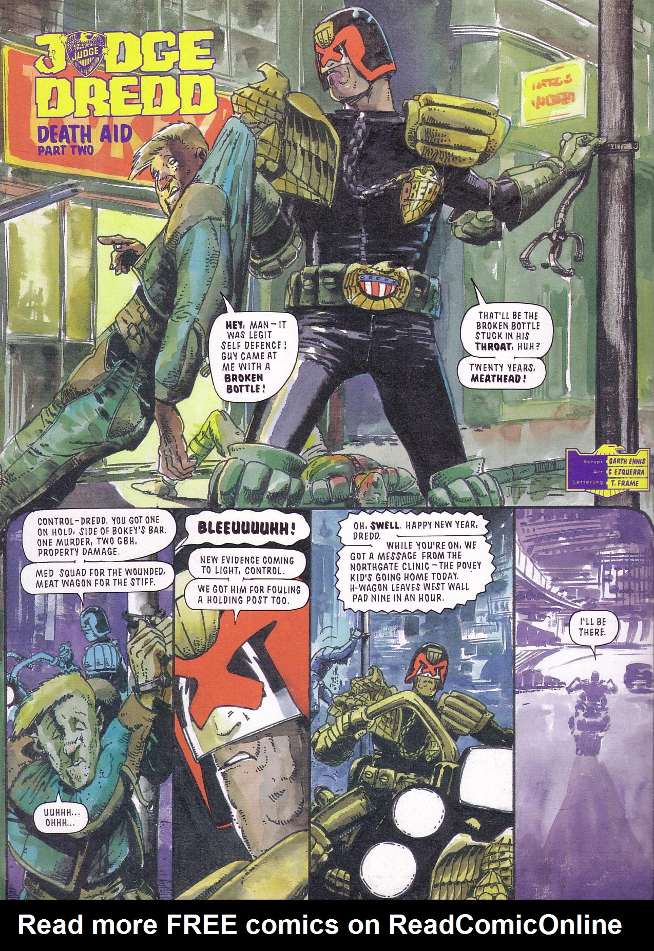 Read online Judge Dredd: The Complete Case Files comic -  Issue # TPB 15 (Part 1) - 159