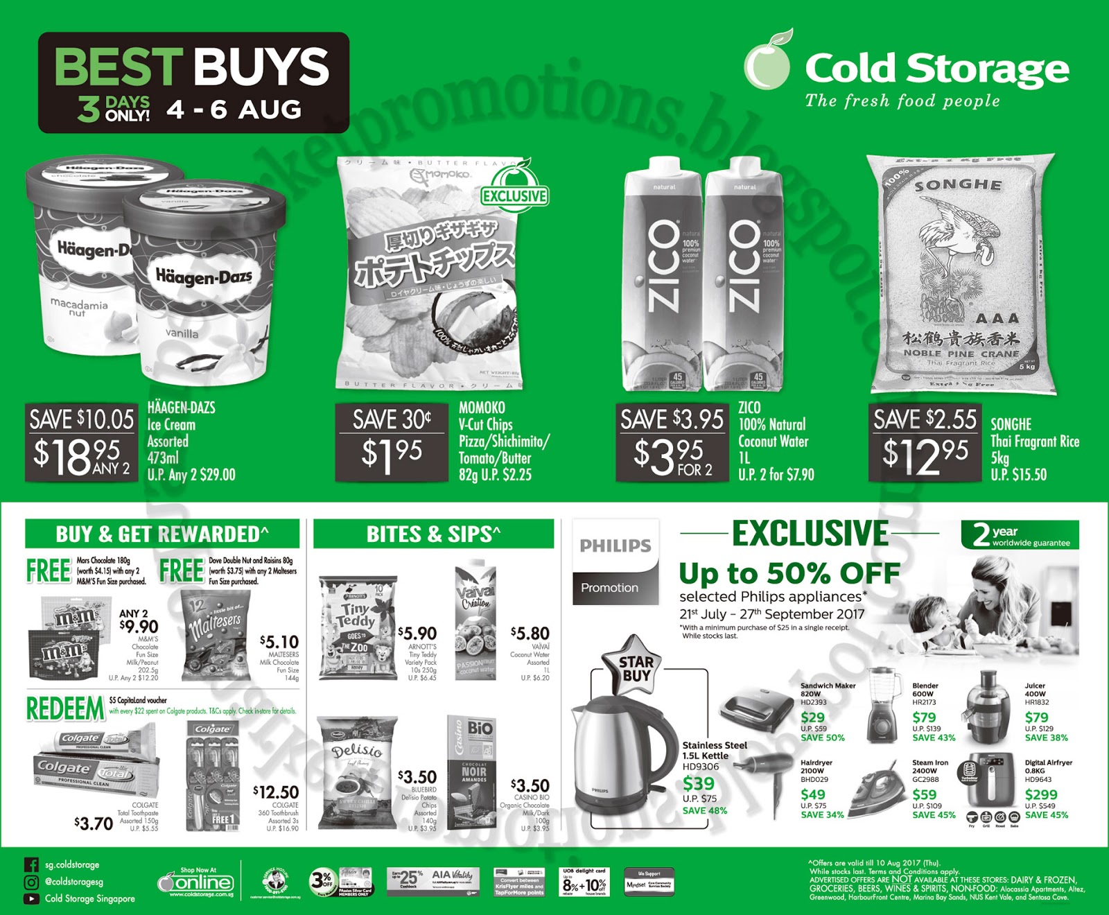 Cold Storage Promotion 04 10 August 2017 Supermarket Promotions