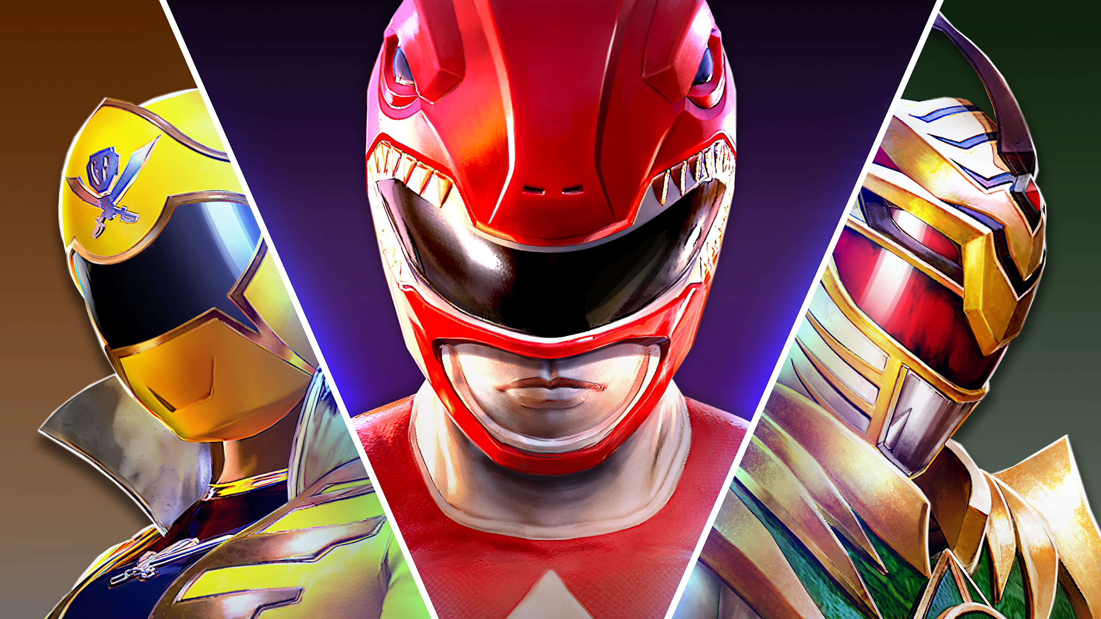 Red power rangers Wallpaper Download