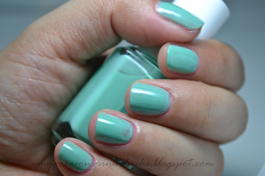 2. Essie Nail Polish in "Turquoise & Caicos" - wide 7