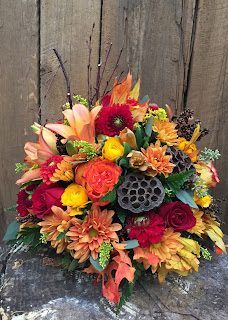 Autumn Centerpiece by Stein Your Florist Co.