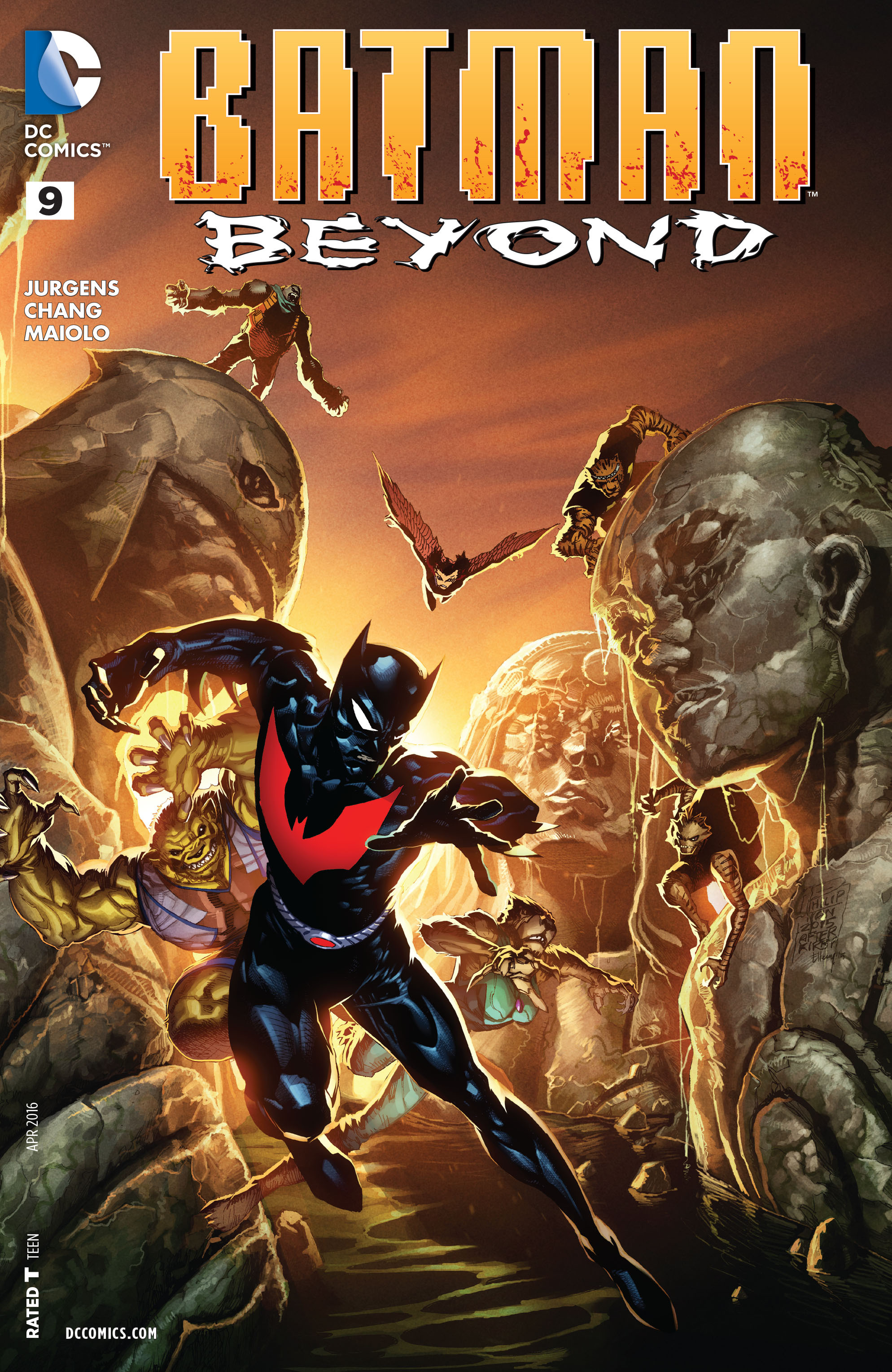 Read online Batman Beyond (2015) comic -  Issue #9 - 1