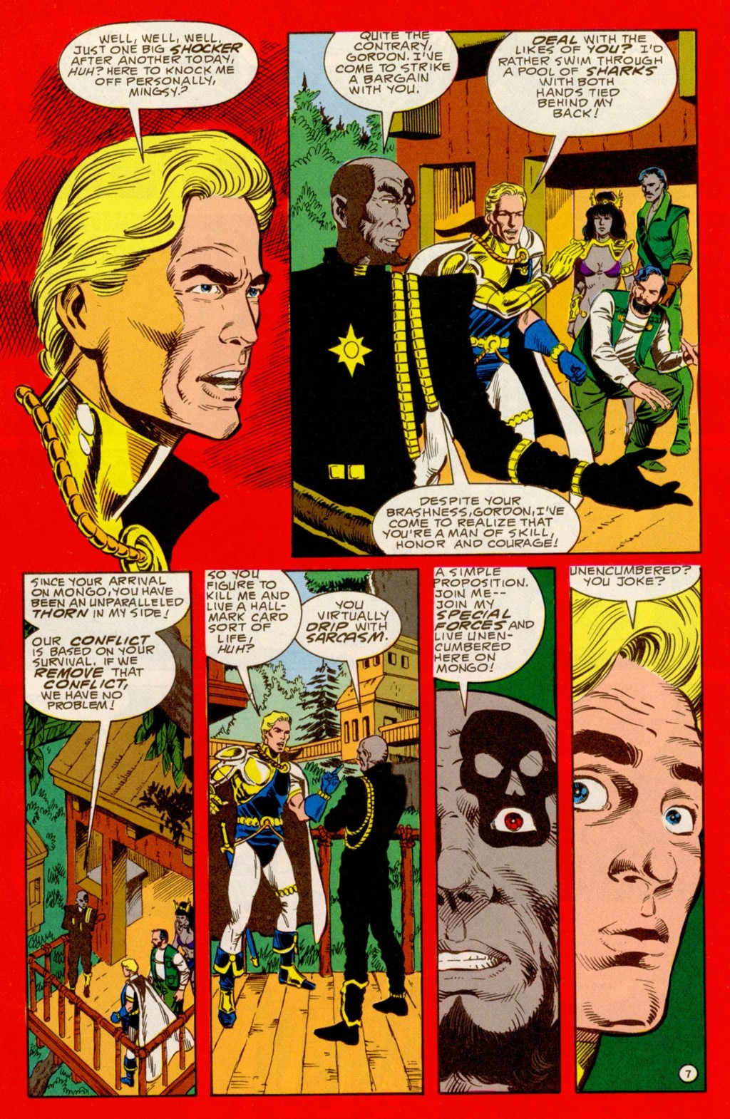 Read online Flash Gordon (1988) comic -  Issue #4 - 8