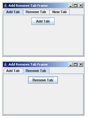 CREATIVE JAVA: Tab menu in java