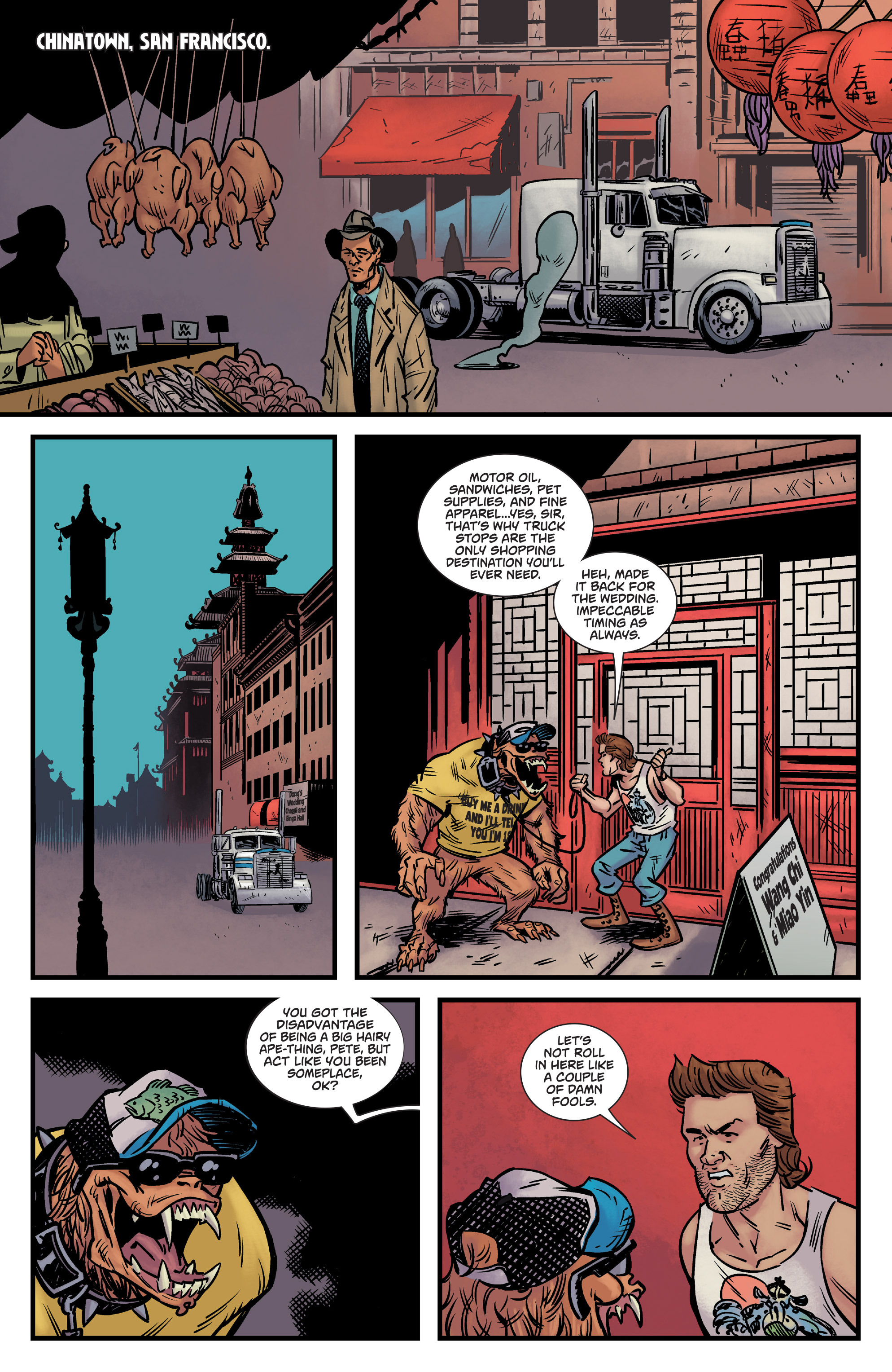 Read online Big Trouble In Little China comic -  Issue #1 - 9
