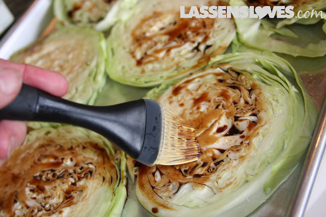 roasted+cabbage, cabbage+recipes, balsamic+roasted+cabbage