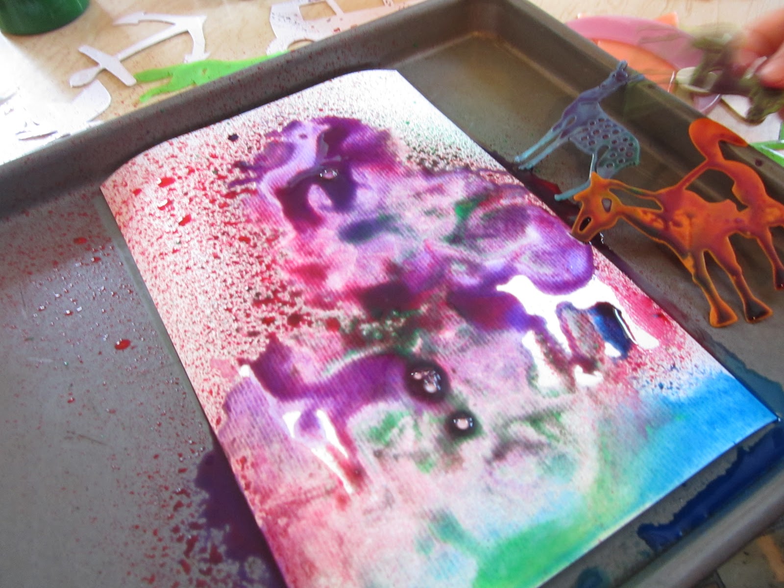 art and soul preschool Spray Painting
