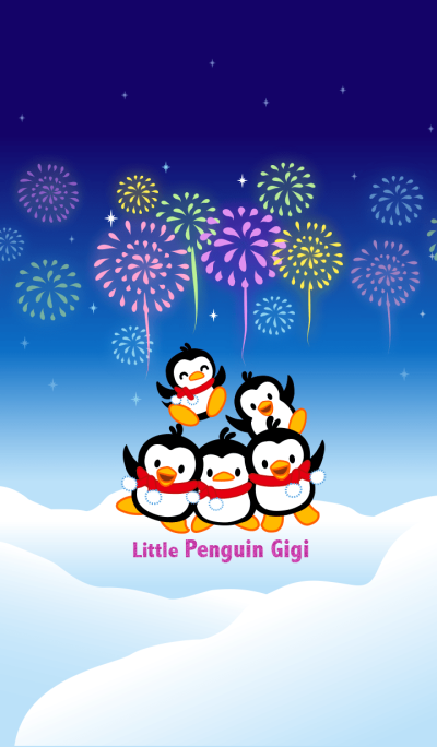 Little Penguin Gigi-Fireworks