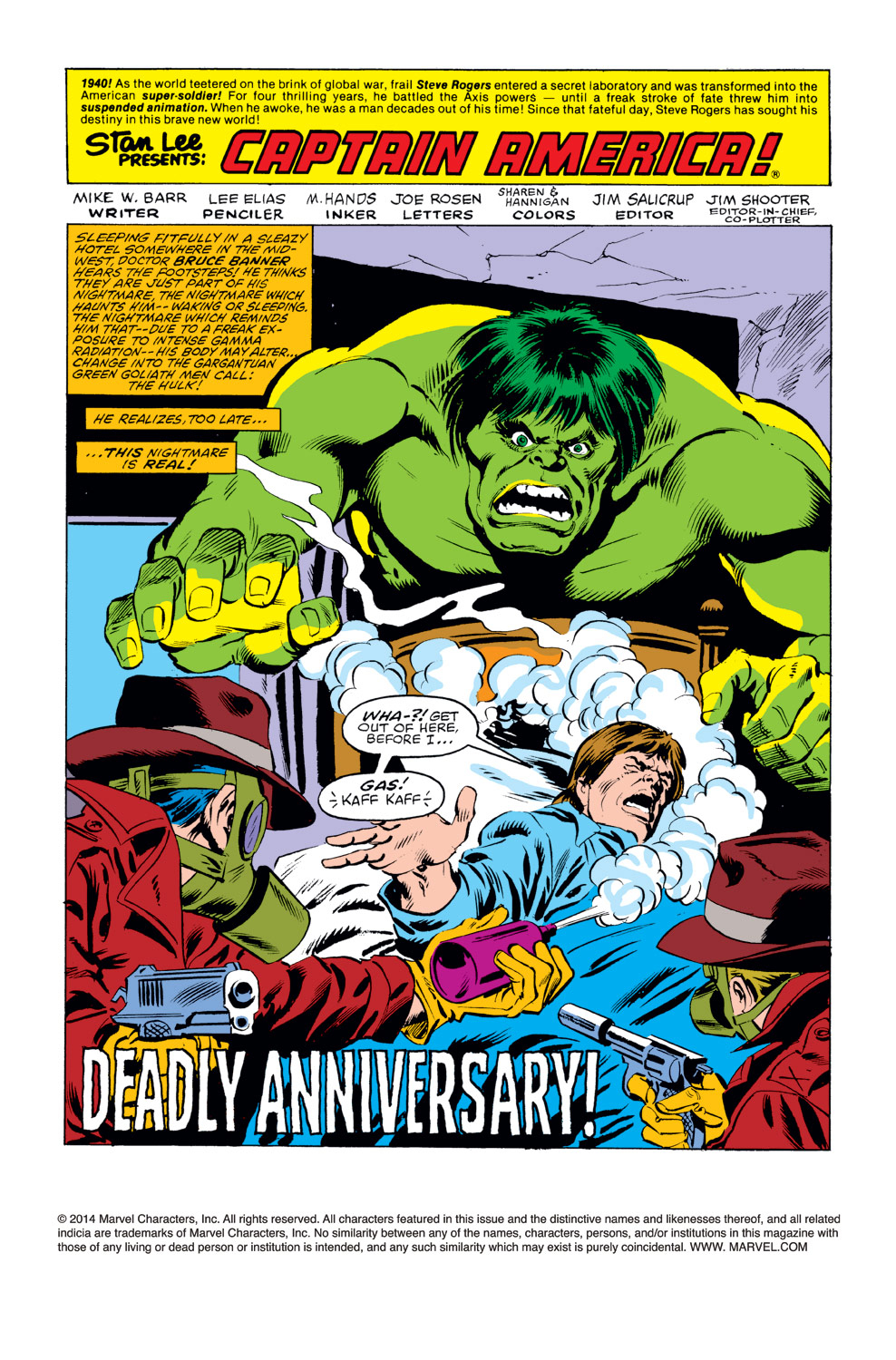 Read online Captain America (1968) comic -  Issue #257 - 2