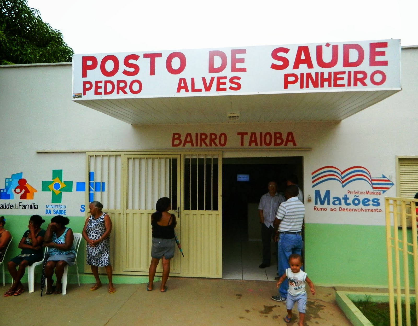 CRÔNICAS DE MATÕES Prefeita de Matões reforma, amplia e equipa Centro de Saúde do Taioba