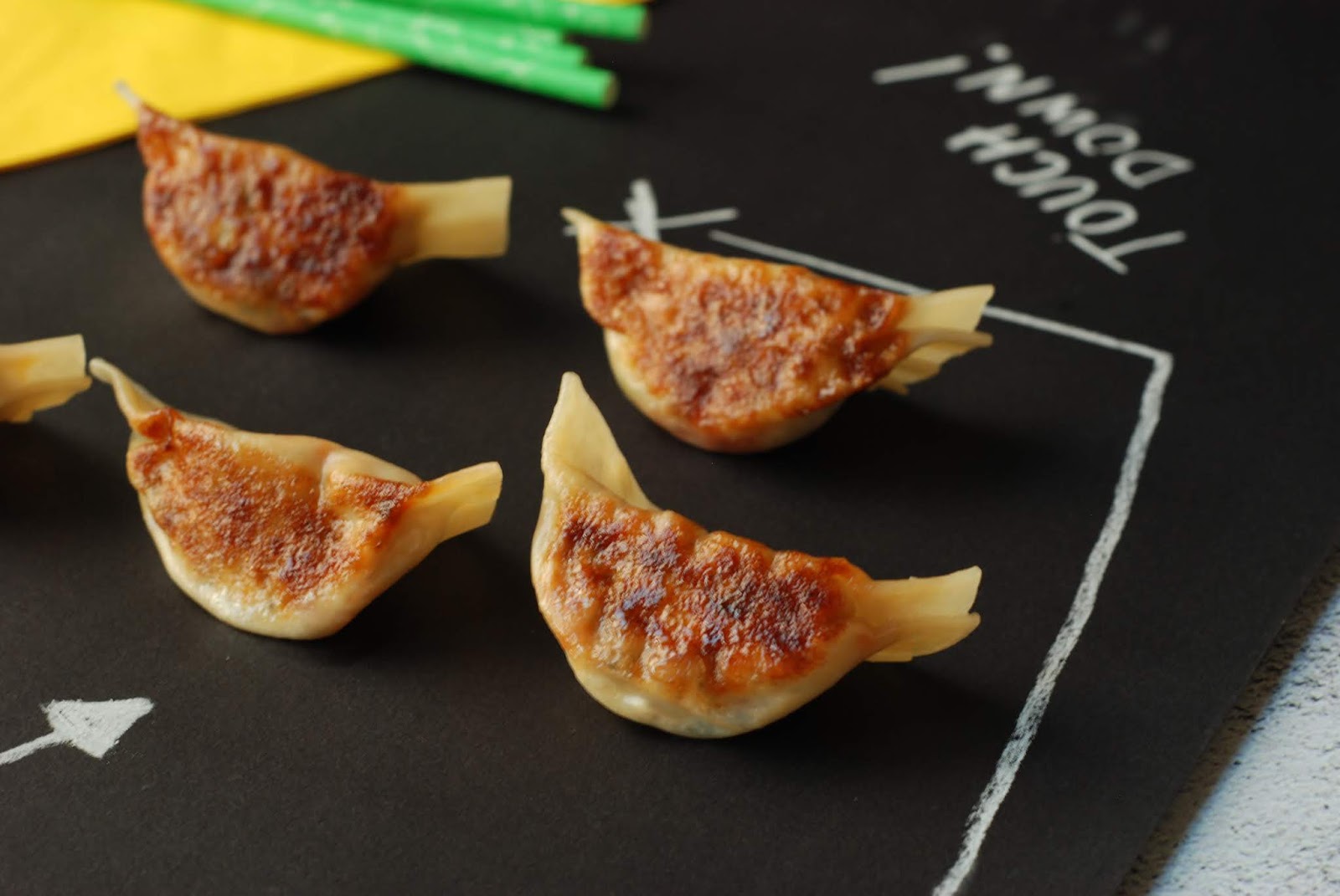 Fleur DeLectable Super Bowl worthy Supreme Pizza Gyoza