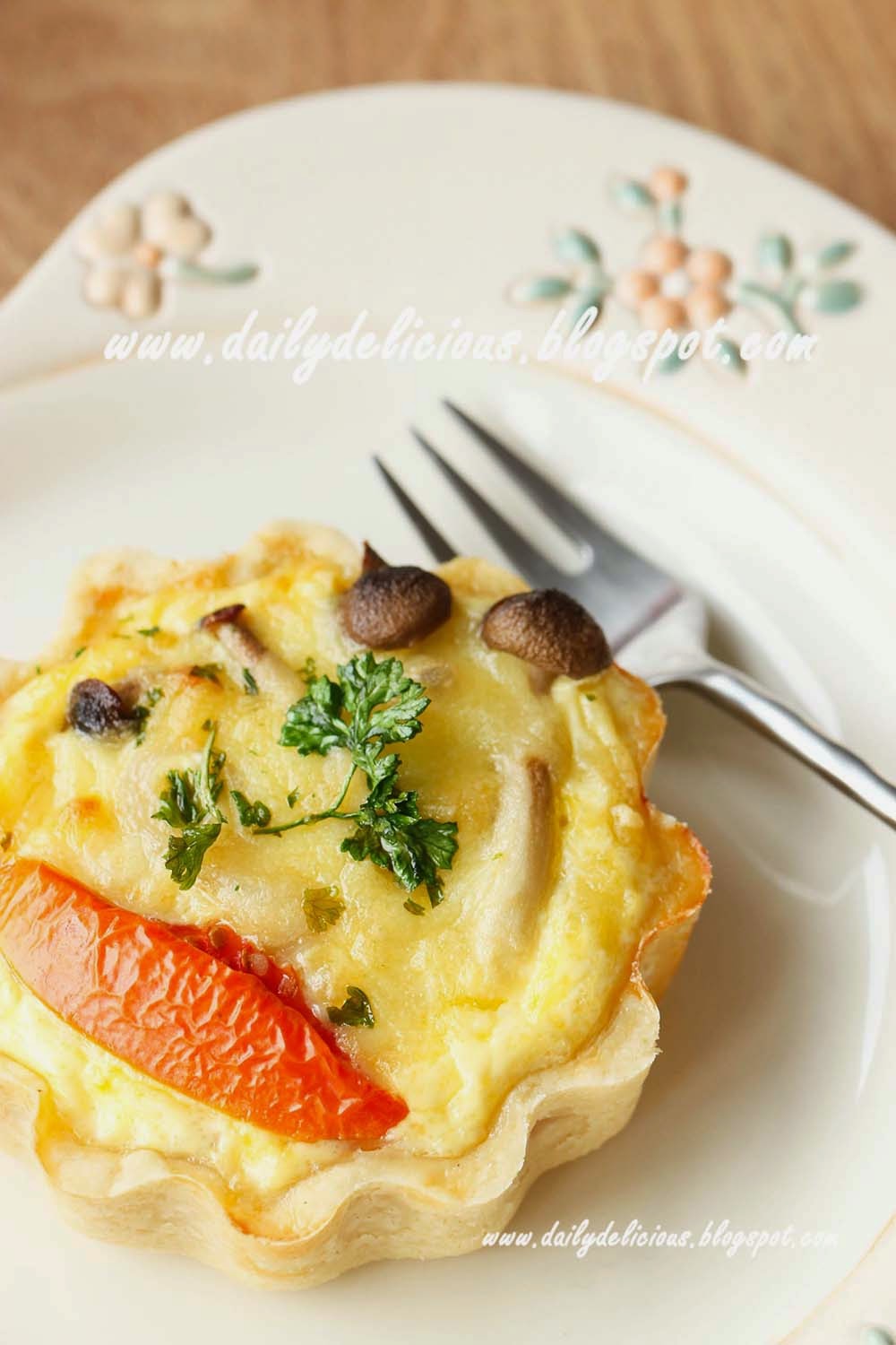 dailydelicious As you like it Quiche