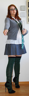 [Halloween-Special] Costumes out of my Closet - Teil III: Harry Potter: Slytherin Girl