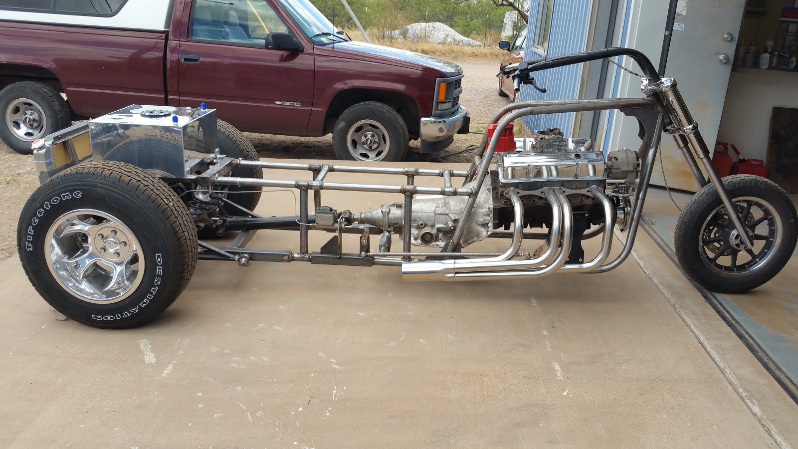 limo chevy rolling chassis