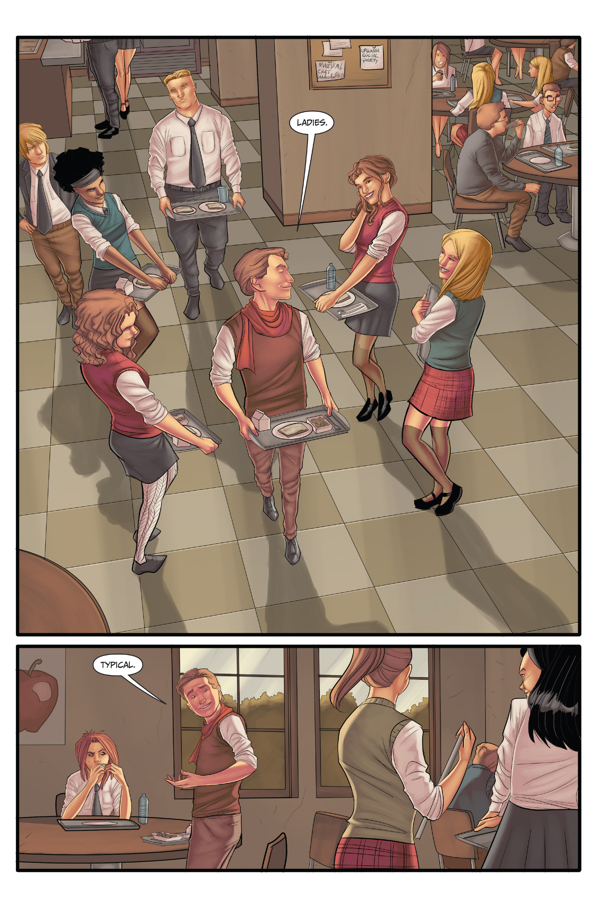 Read online Morning Glories comic -  Issue #38 - 10