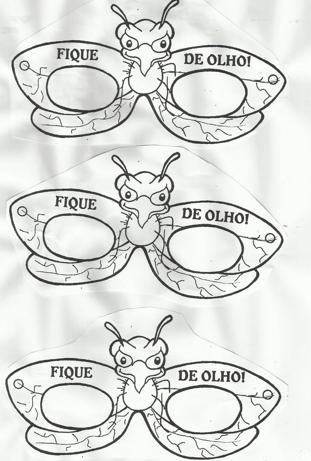 Viseira Do Mosquito Da Dengue Para Imprimir - BRAINCP