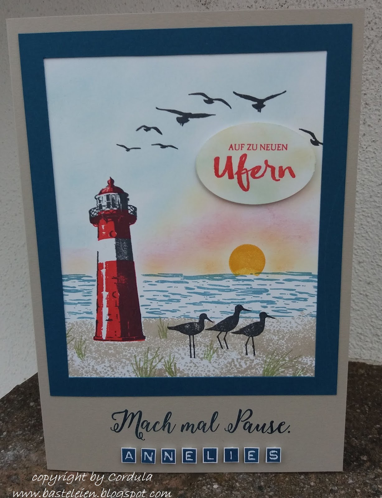 Cordulas Sammelsurium: Karte zum Ruhestand Cordulas Sammelsurium: Karte zum Ruhestand