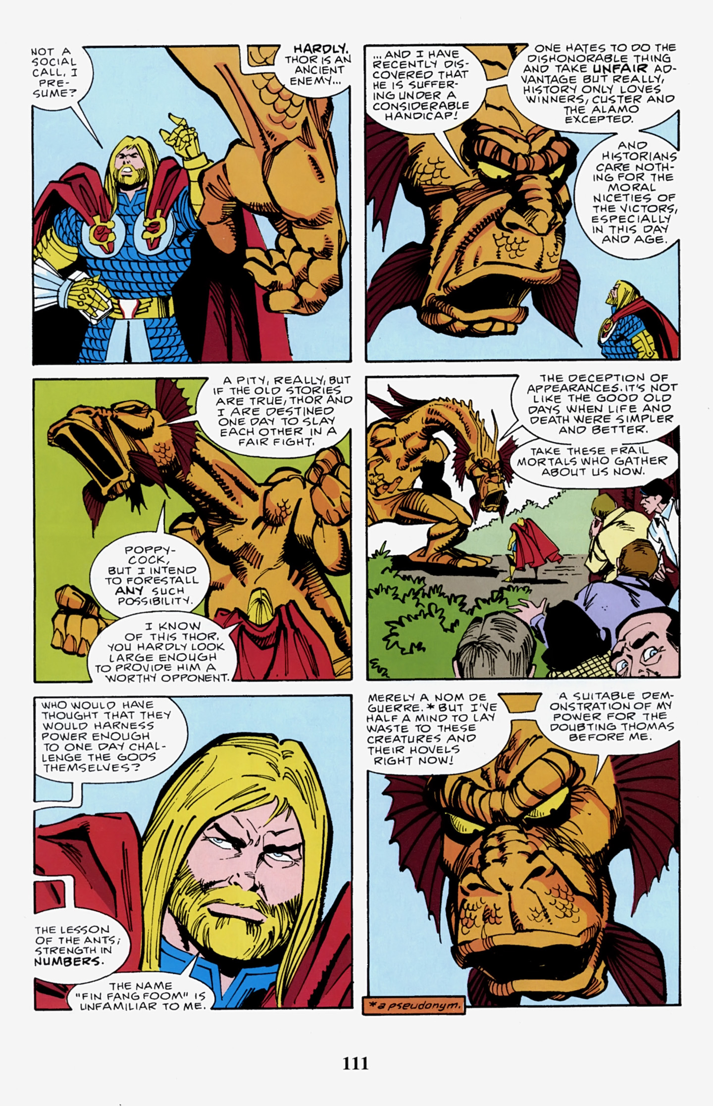 Read online Thor Visionaries: Walter Simonson comic -  Issue # TPB 5 - 113