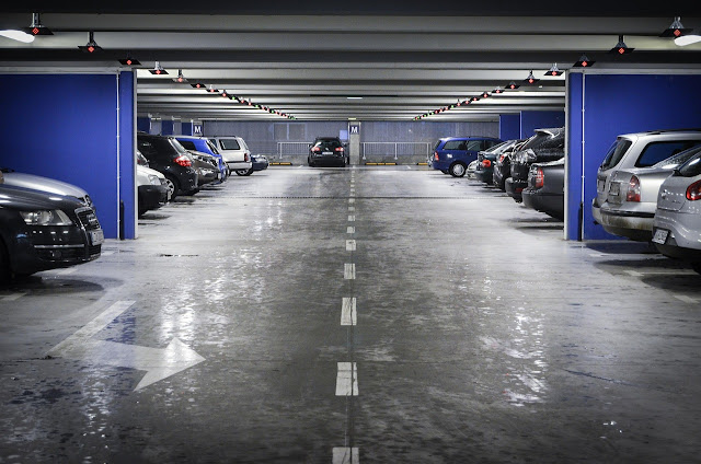 Use of LED Signs in a parking garages.