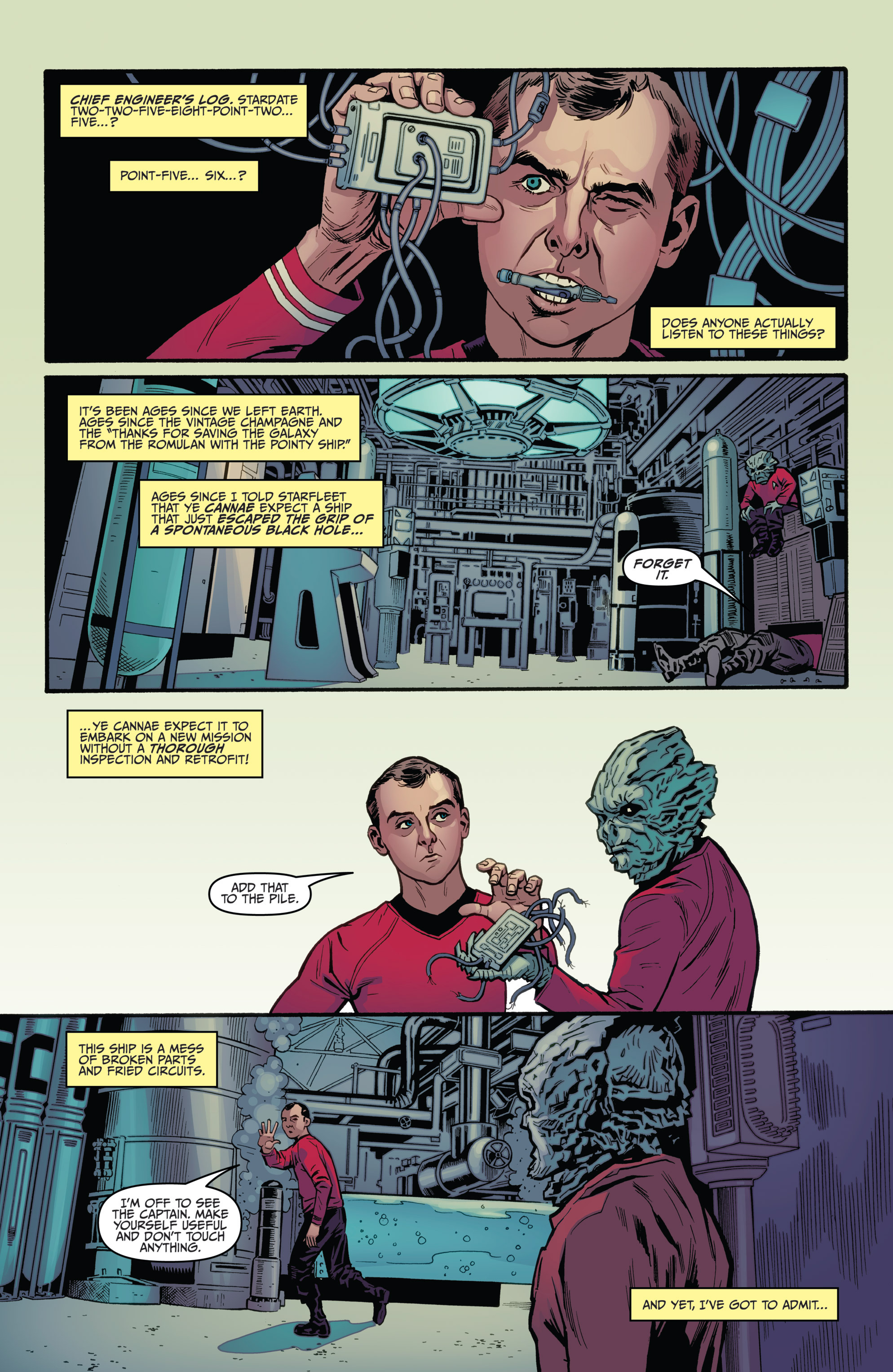 Read online Star Trek (2011) comic -  Issue # _TPB 1 - 5