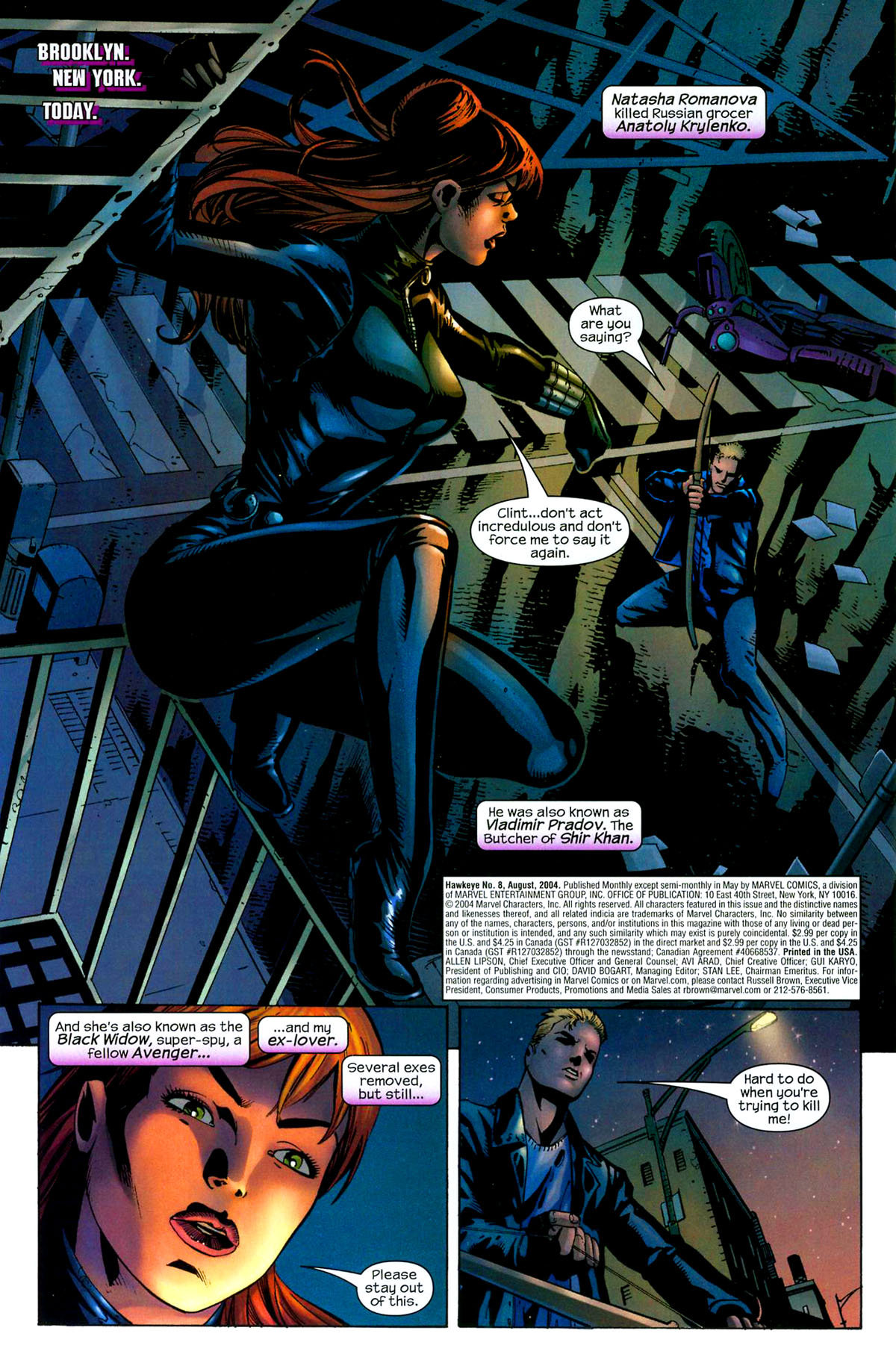 Hawkeye (2003) Issue #8 #8 - English 5 Hawkeye (2003) Issue #8 #8 - English 5