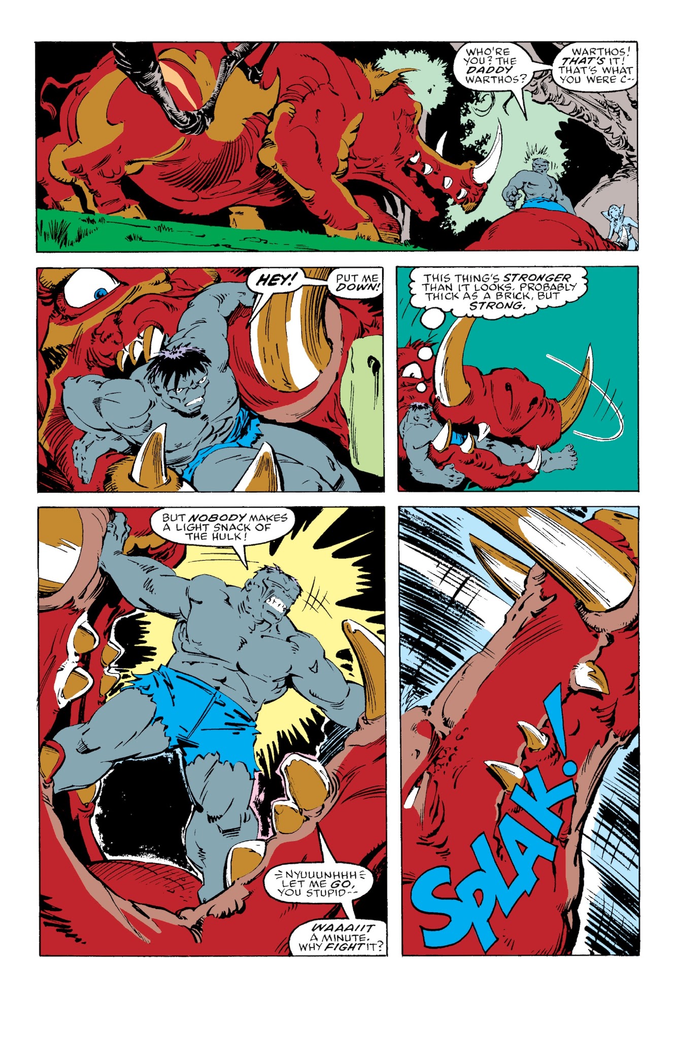 Read online Hulk Visionaries: Peter David comic -  Issue # TPB 3 - 110