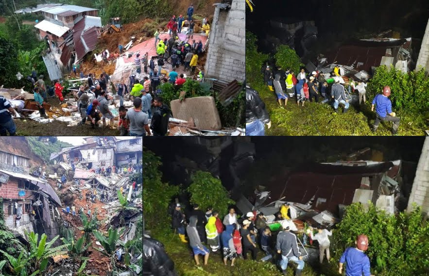 Frane in Colombia e Uganda provocano morte e distruzione.