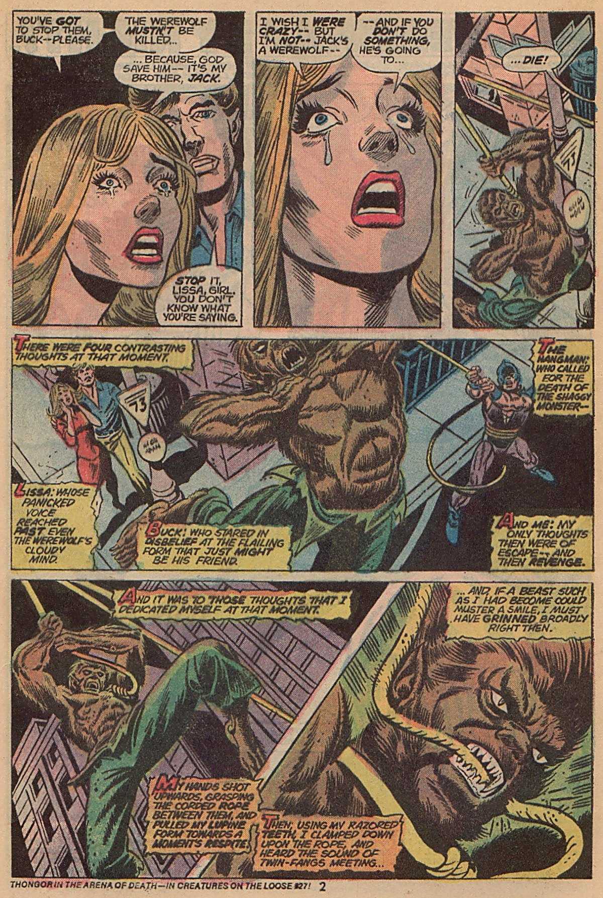 Read online Werewolf by Night (1972) comic -  Issue #12 - 3