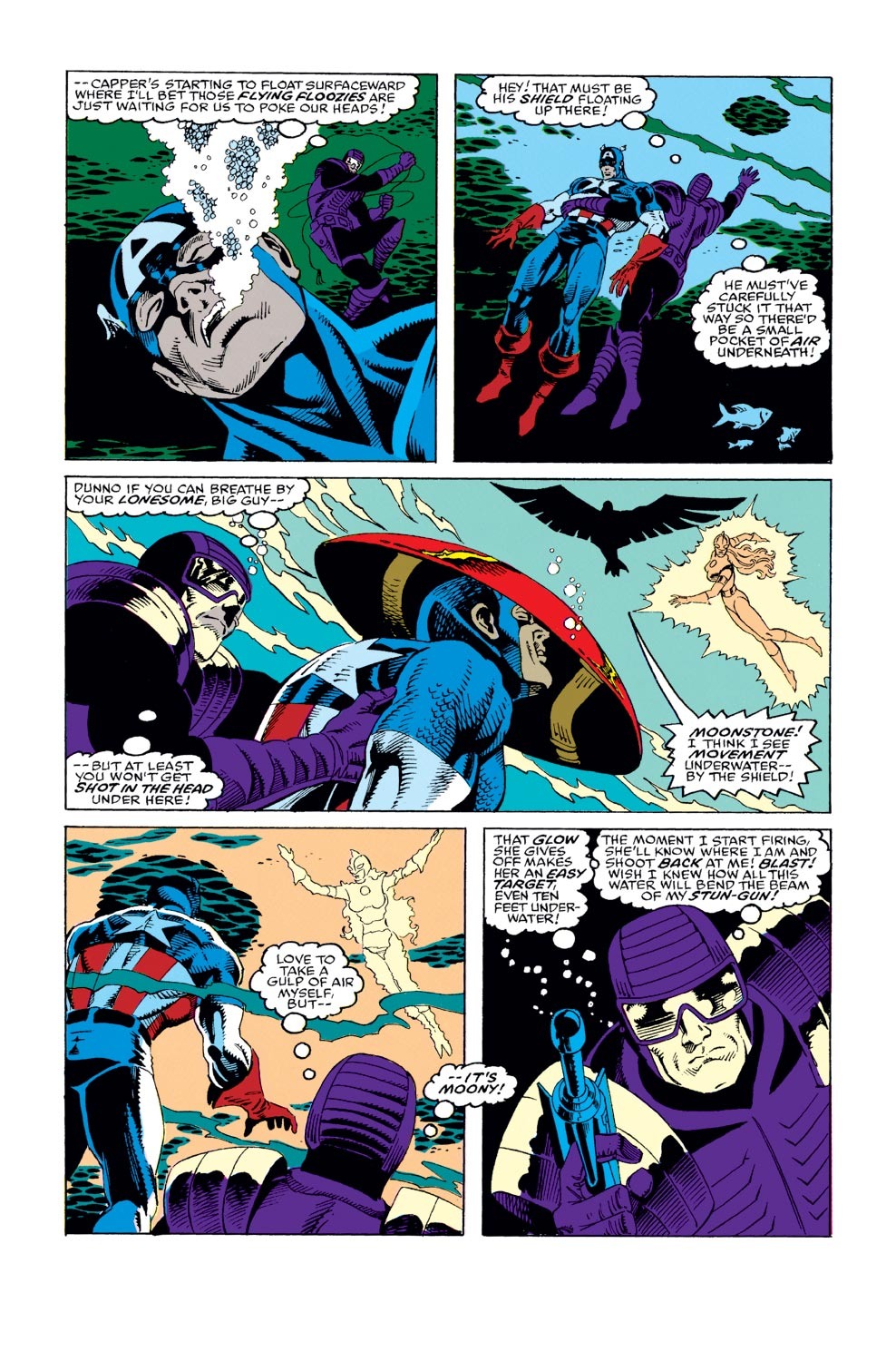 Read online Captain America (1968) comic -  Issue #389 - 3