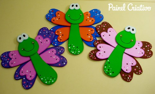 muñecos hechos de fomi