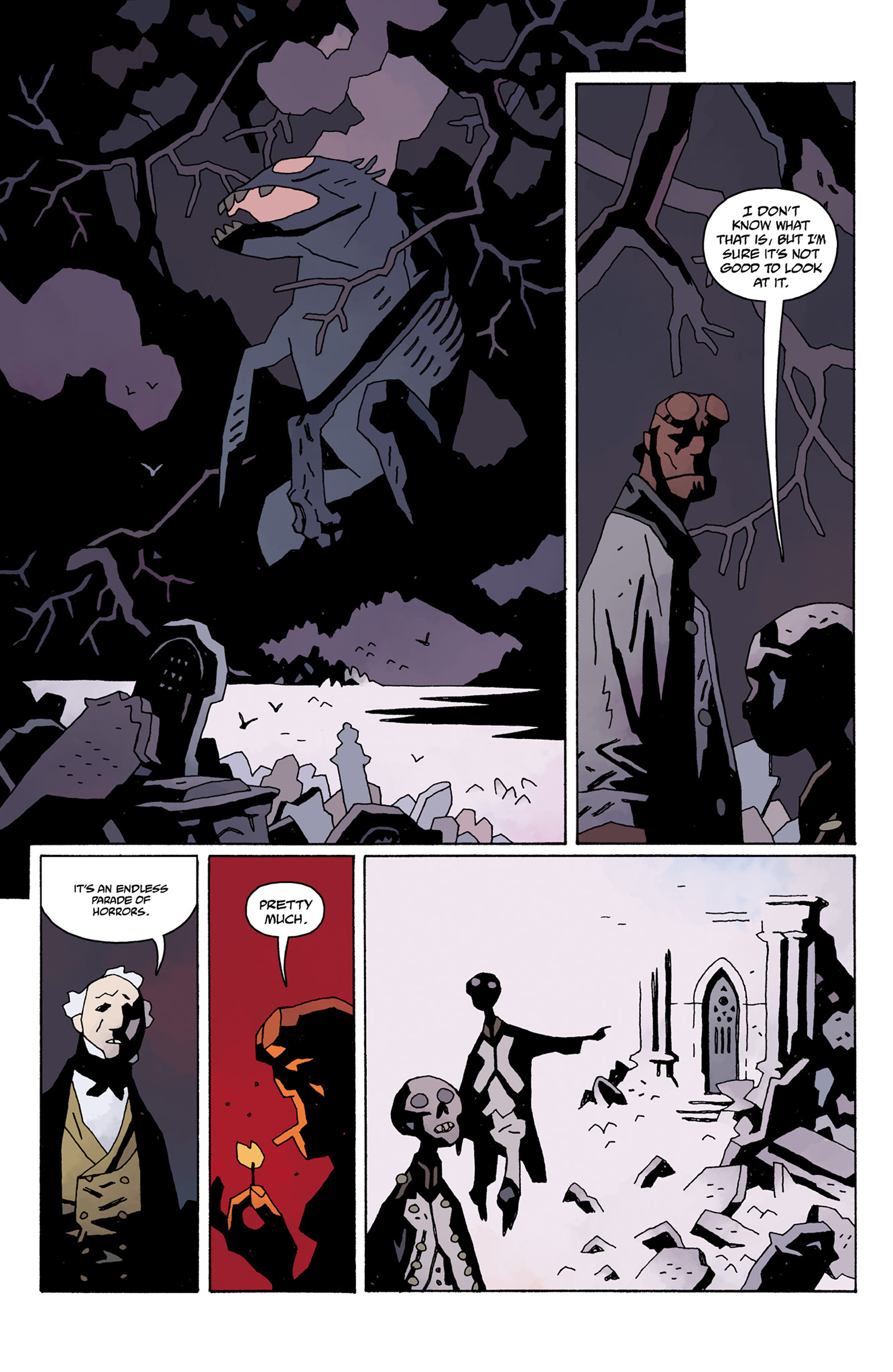 Read online Hellboy In Hell comic -  Issue # _TPB 1 - 113