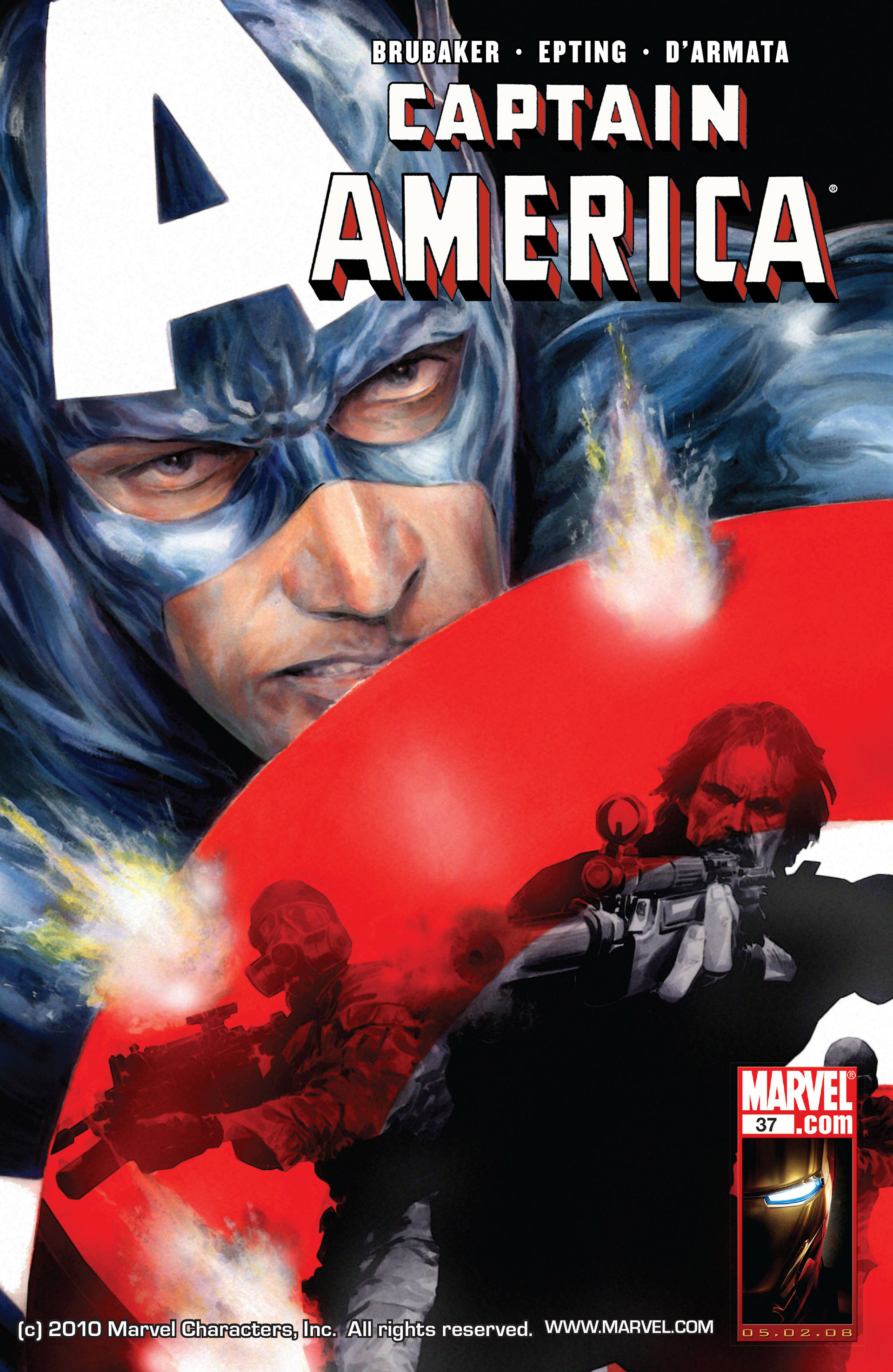 Read online Captain America (2005) comic -  Issue #37 - 1