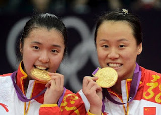 China Lengkapi Emas Lewat Ganda Putri dan Tunggal Putri
