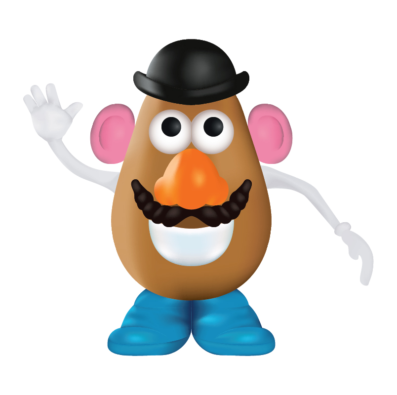 The Sketchpad: Mr. Potato Head Vectors