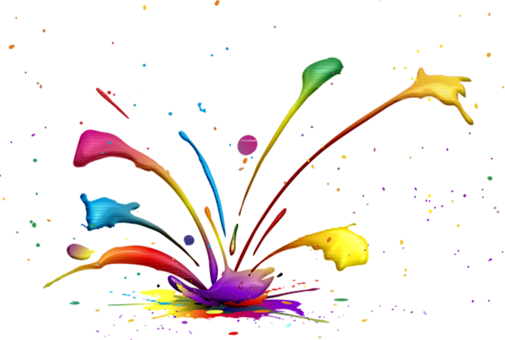 Bem Fácil PNG : Tinta derramada