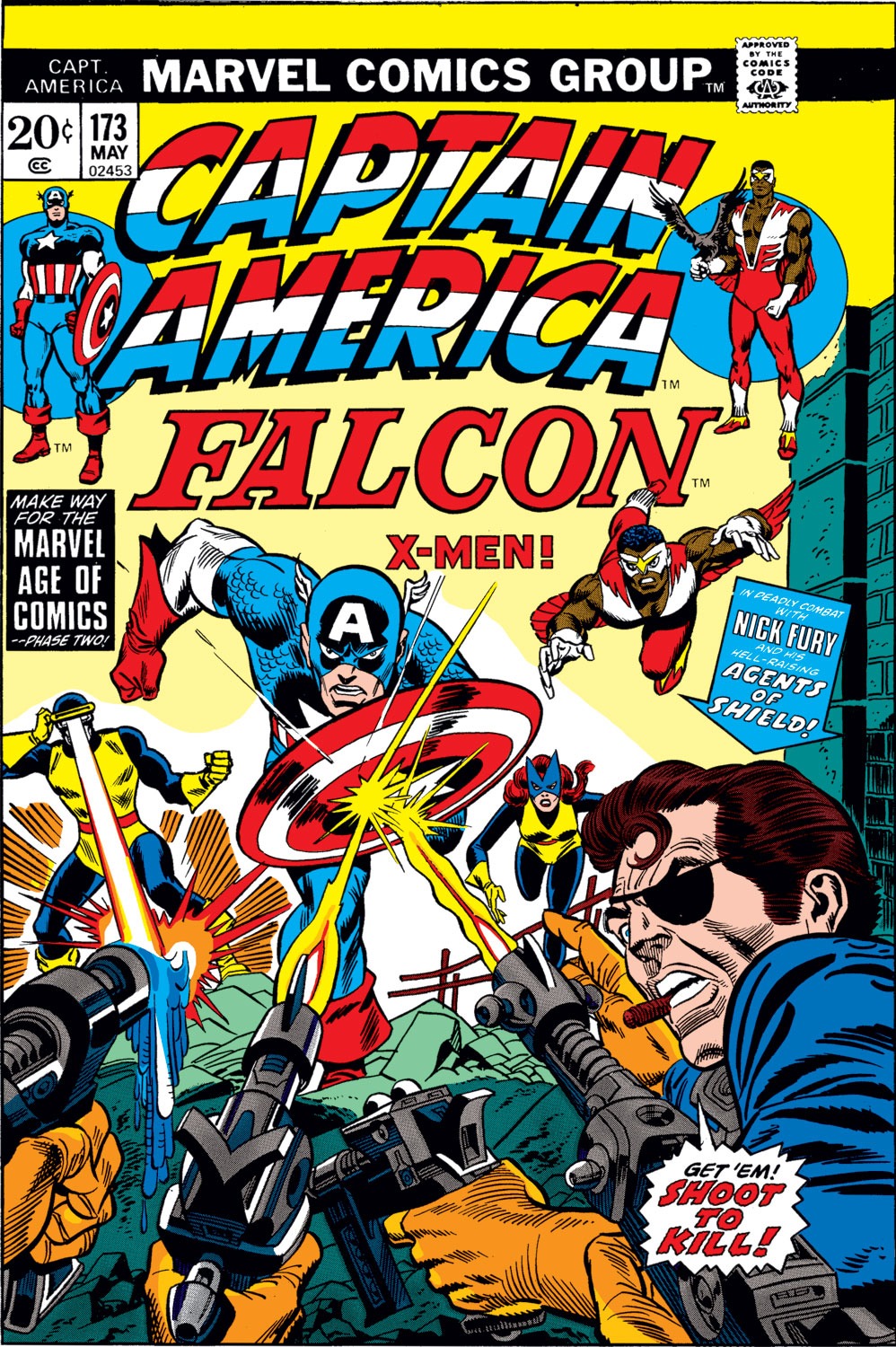 Read online Captain America (1968) comic -  Issue #173 - 1