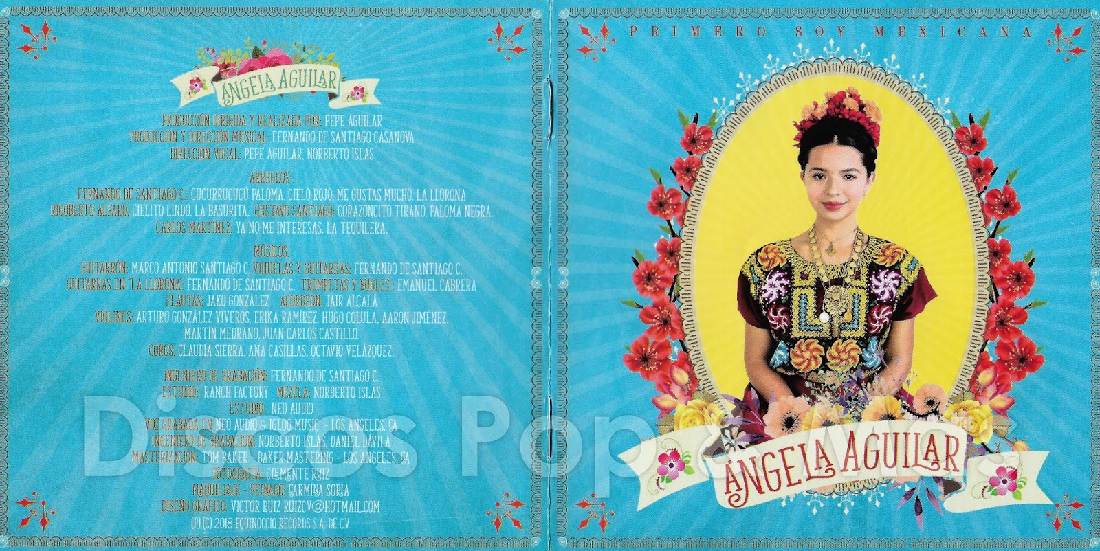 Discos Pop & Mas Angela Aguilar Primero Soy Mexicana