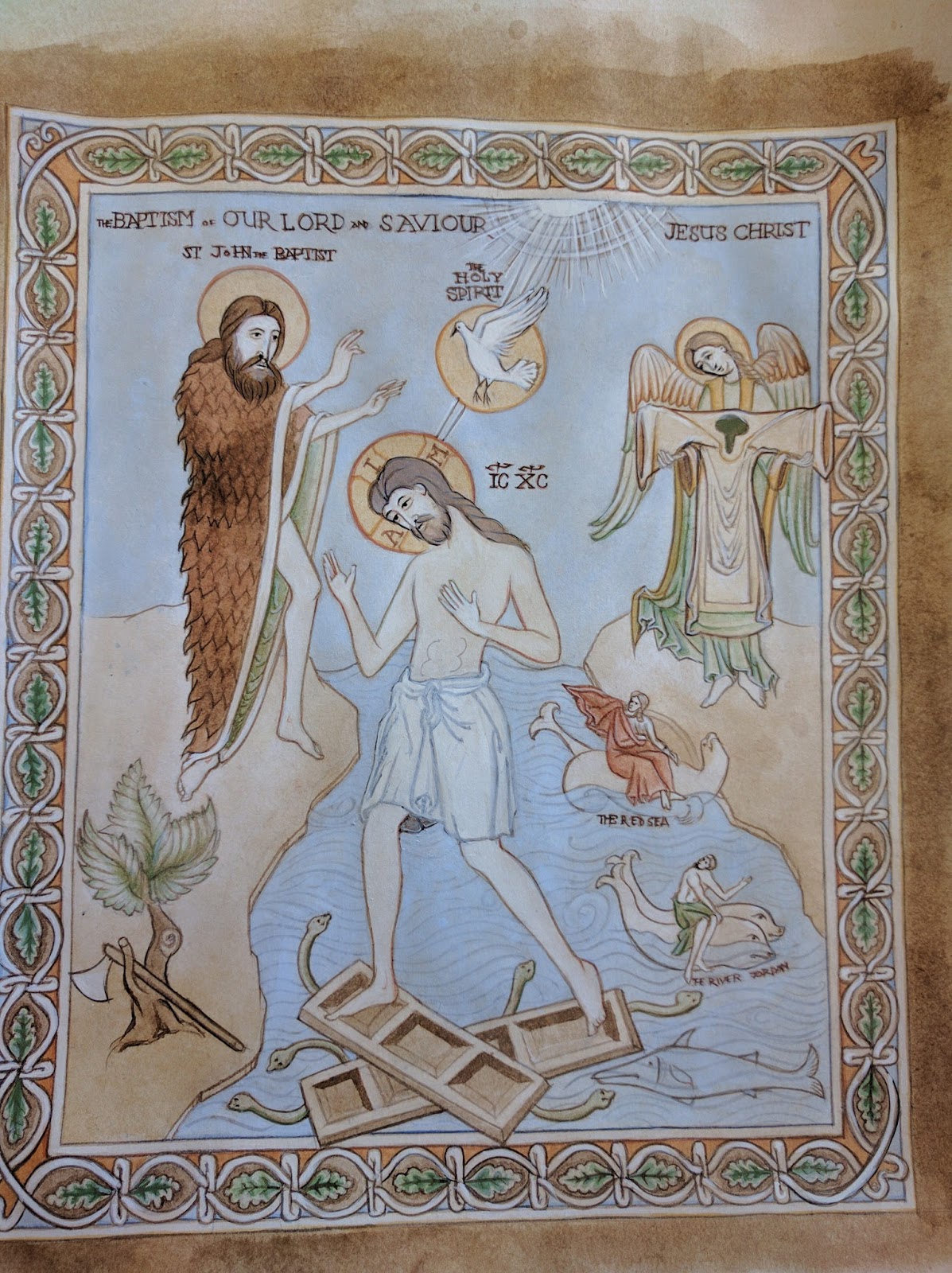 Renovation of holy icons at the beginning of the 20th century Renovation of holy icons at the beginning of the 20th century