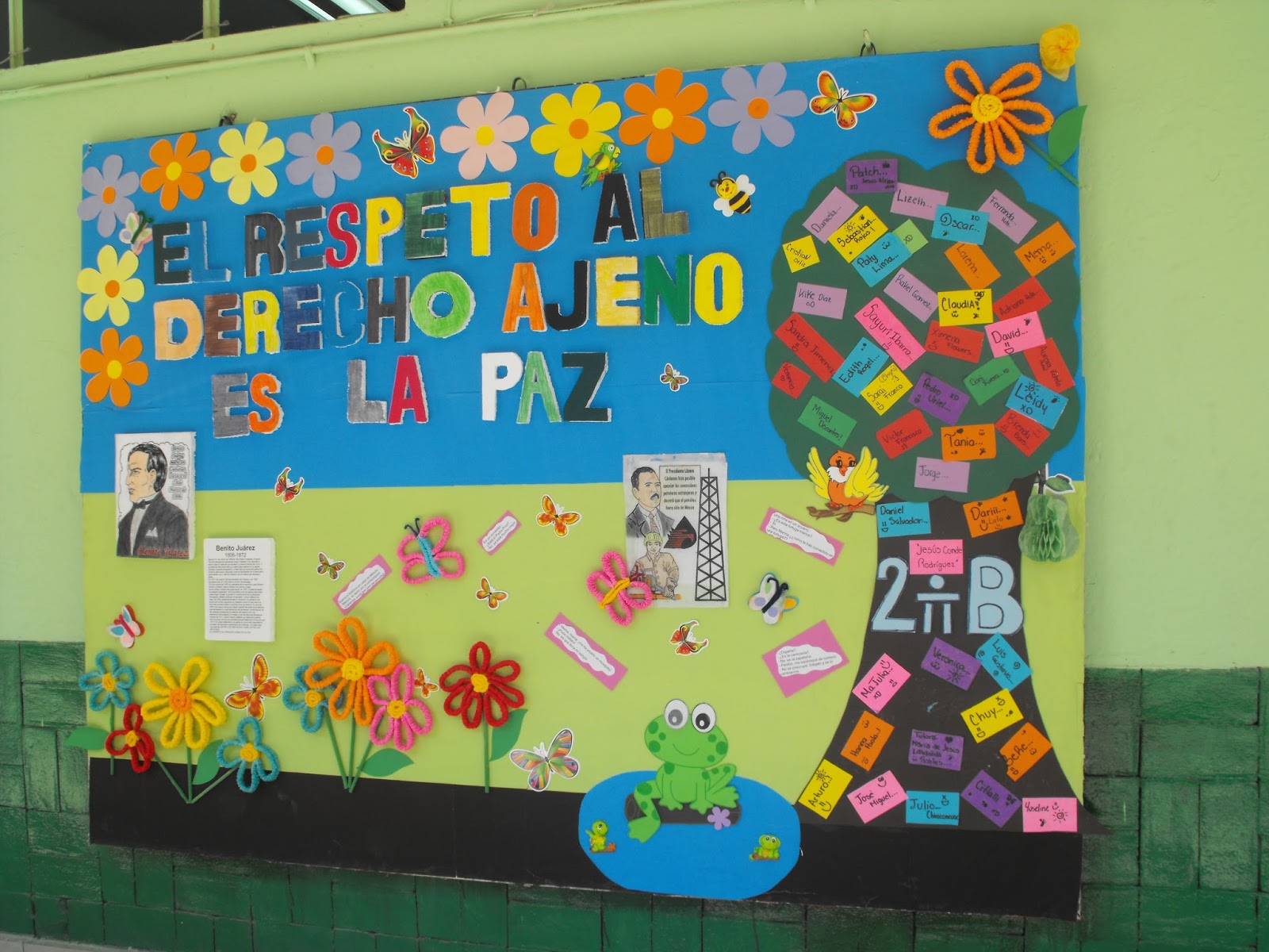 13 periódicos murales de marzo y primavera