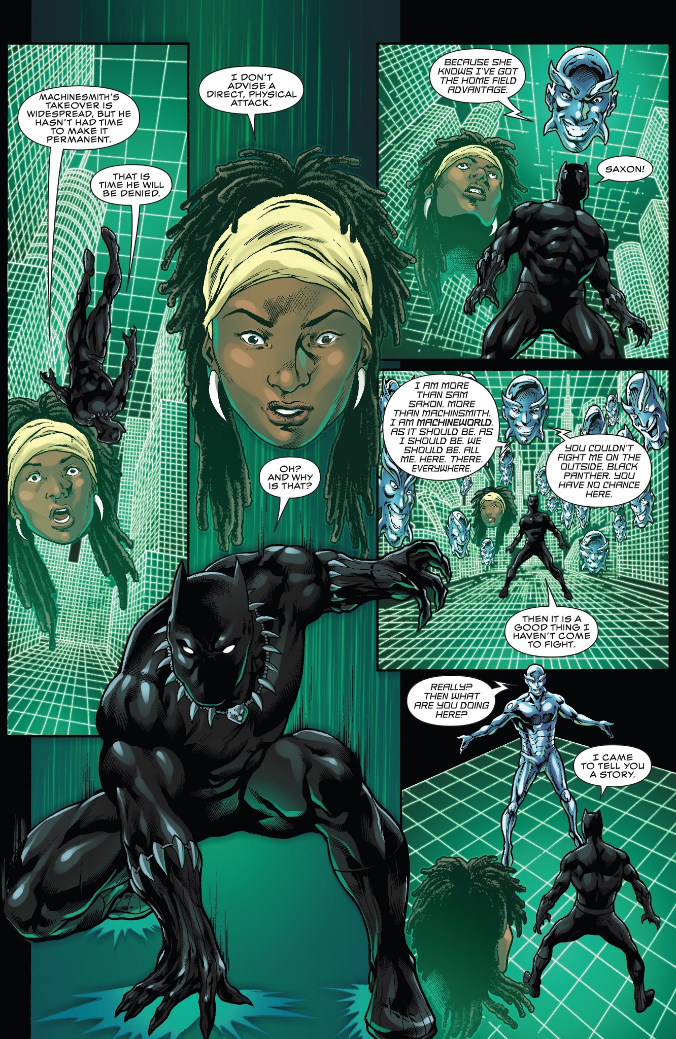 Read online Black Panther: Soul of a Machine comic -  Issue #2 - 9