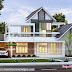 Contemporary mix sloping roof home 2400 sq-ft