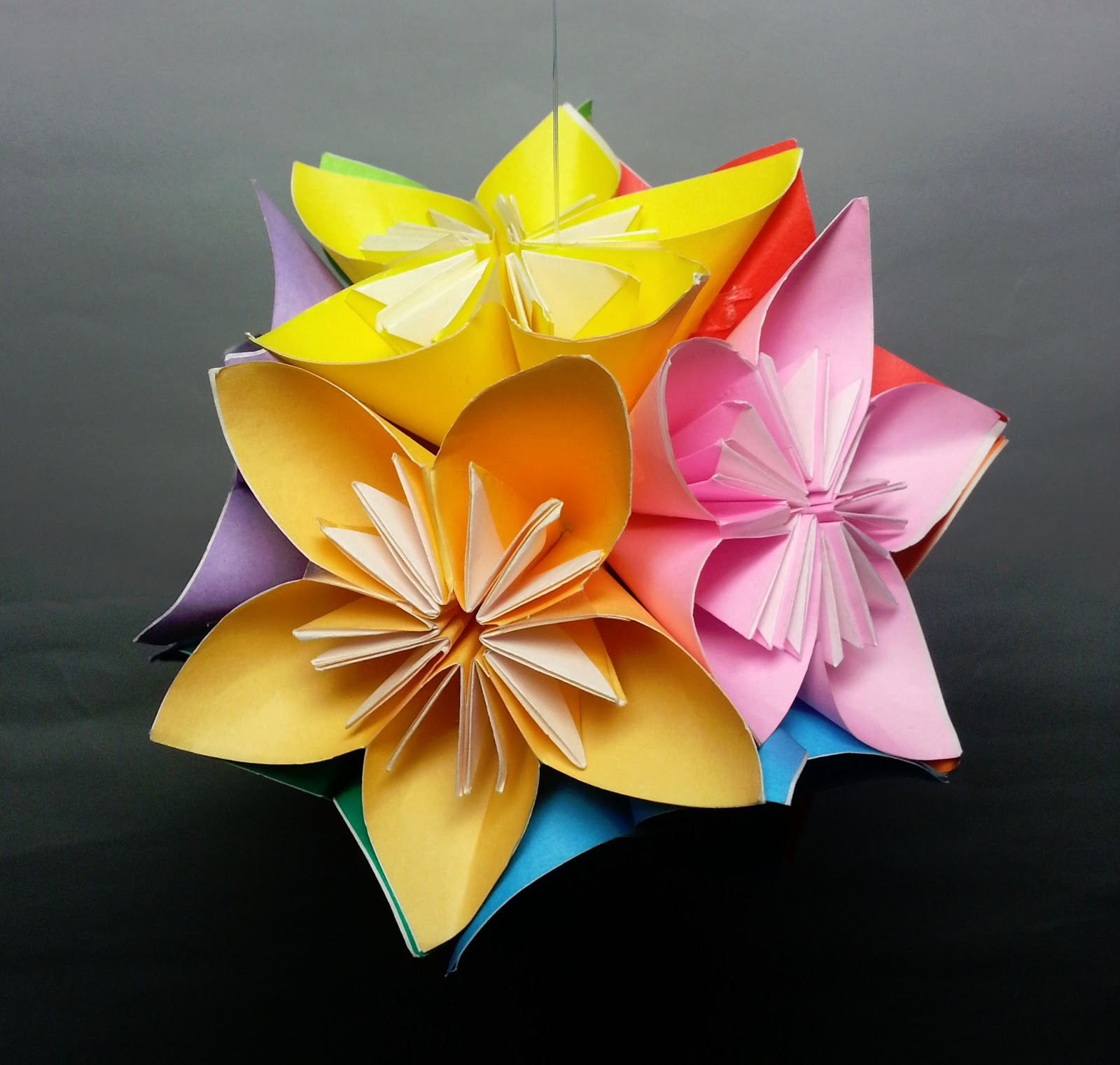 Louie Girl Fiberarts Change of Pace... Origami Paper Folding