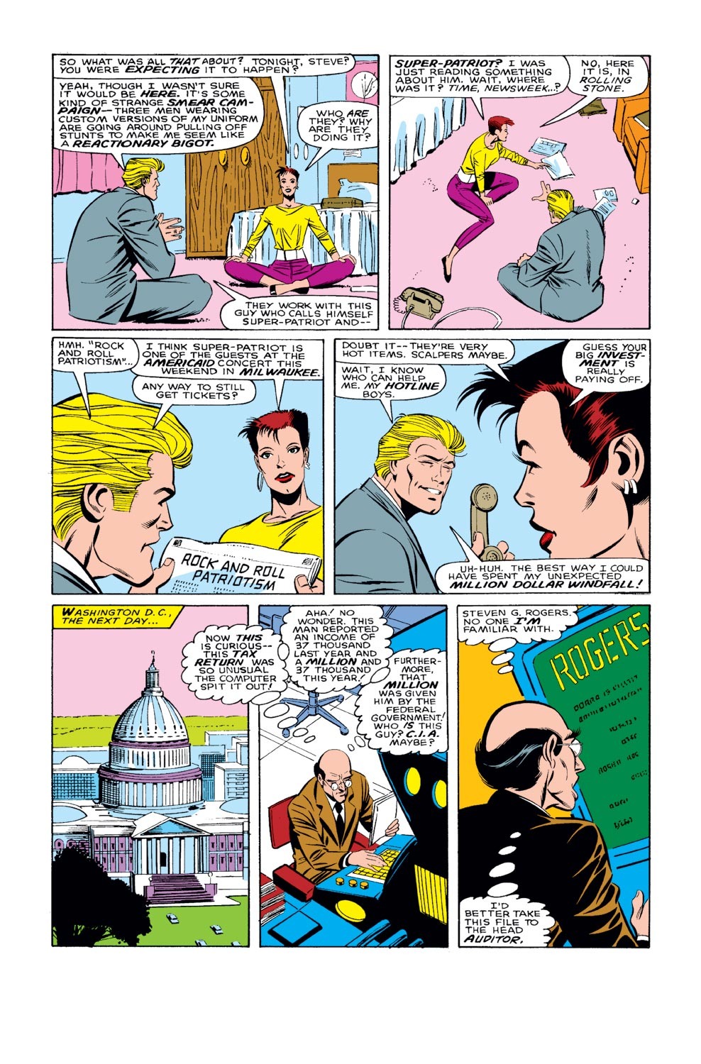 Captain America (1968) Issue #327 #256 - English 11