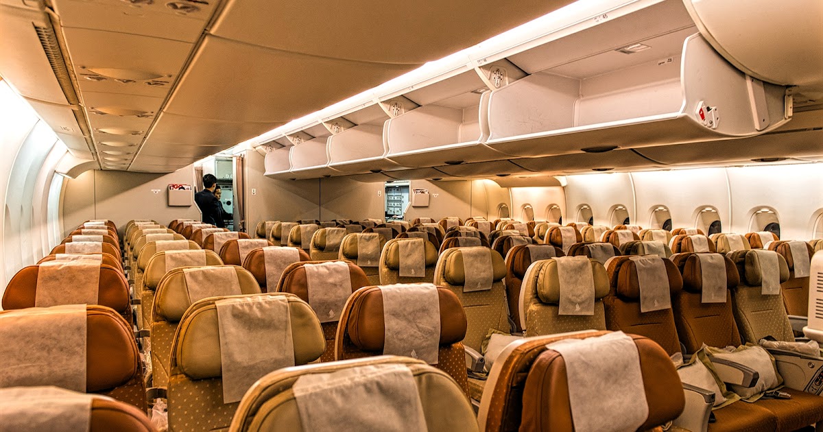 Airbus A380 800 Singapore Airlines Cabin Interior Economy