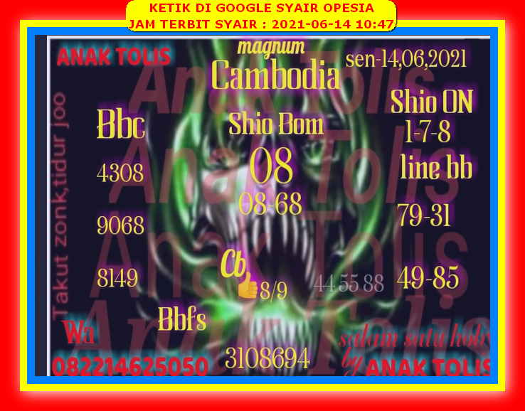 gambar togel sydney