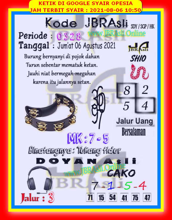 10 Syair opesia sdy 22 agustus 2021 16 Desember