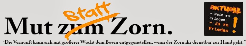 Mut zum Zorn