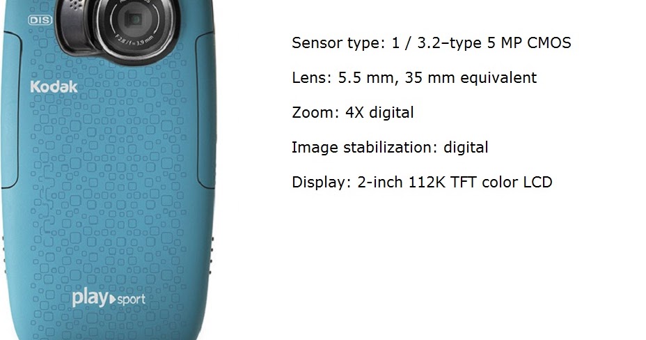 Kodak PlaySport Zx5 camcorder specs and review - TEST and REVIEW