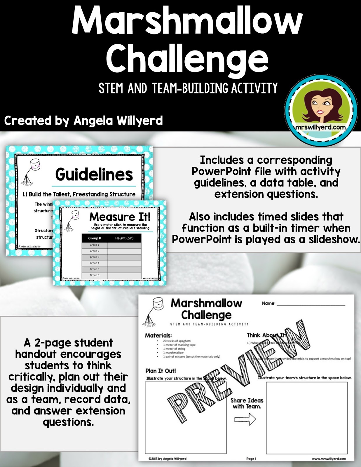 Mrs Willyerd S Virtual Classroom Marshmallow Challenge